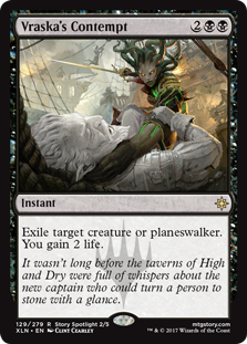 Vraska's Contempt (Ixalan) Medium Play Foil