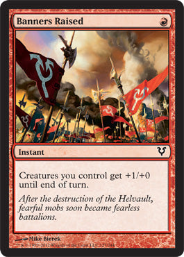 Banners Raised (Avacyn Restored) Near Mint Foil
