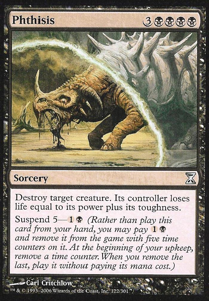 Phthisis (Time Spiral) Light Play Foil