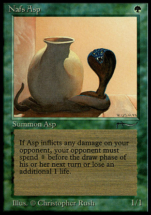 Nafs Asp (dark circle) (Arabian Nights) Medium Play