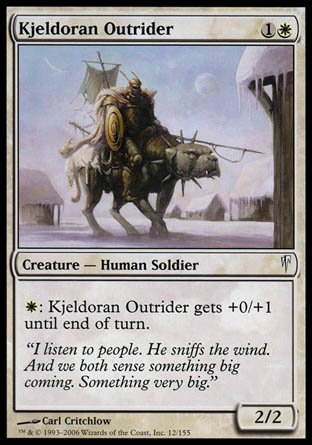 Kjeldoran Outrider (Coldsnap) Near Mint