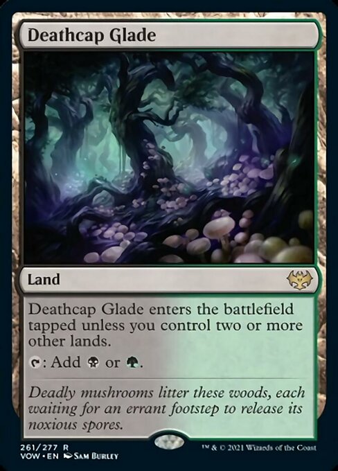 Deathcap Glade (Innistrad: Crimson Vow) Near Mint Foil