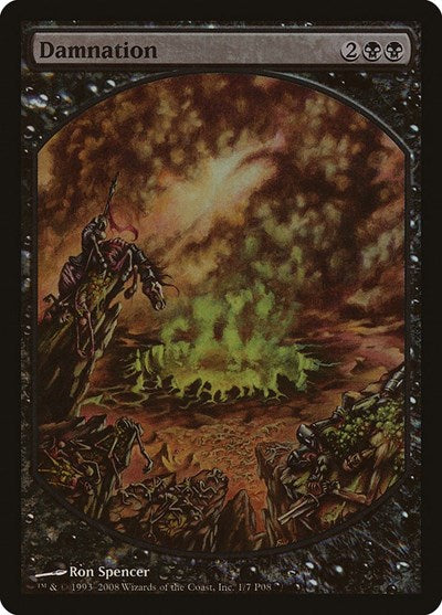 Damnation (Promos: Magic Player Rewards) Medium Play Foil
