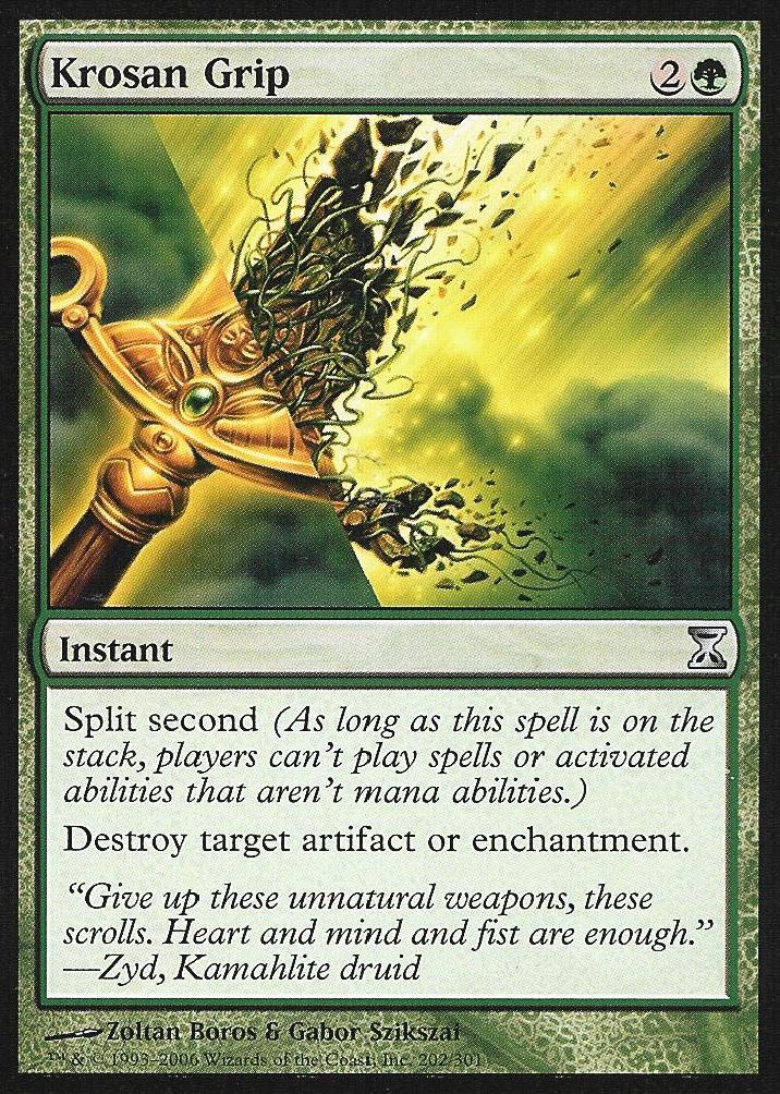 Krosan Grip (Time Spiral) Medium Play Foil