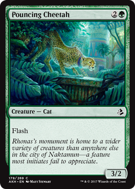 Pouncing Cheetah (Amonkhet) Near Mint