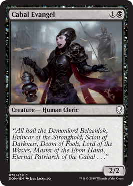 Cabal Evangel (Dominaria) Near Mint
