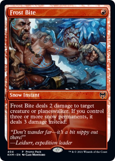 Frost Bite (Promo Pack: Kaldheim) Near Mint