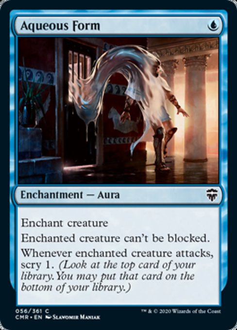 Aqueous Form (Commander Legends) Light Play Foil