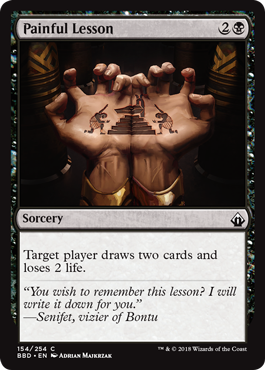 Painful Lesson (Battlebond) Near Mint
