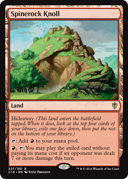 Spinerock Knoll (Commander 2016 Edition) Near Mint