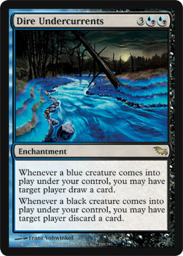 Dire Undercurrents (Shadowmoor) Medium Play Foil