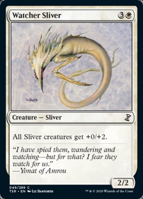 Watcher Sliver (Time Spiral Remastered) Near Mint