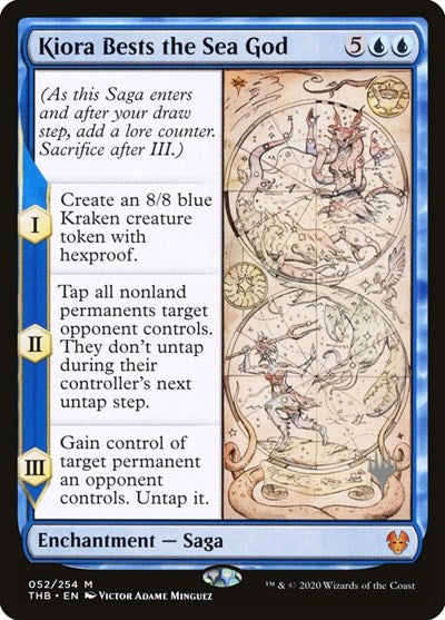 Kiora Bests the Sea God (Promo Pack: Theros Beyond Death) Near Mint