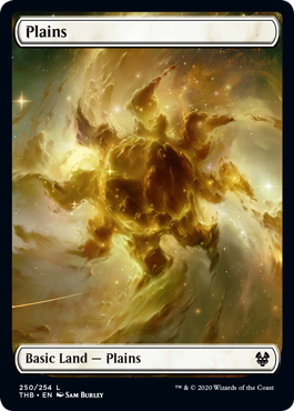 Plains (250) (Theros Beyond Death) Light Play