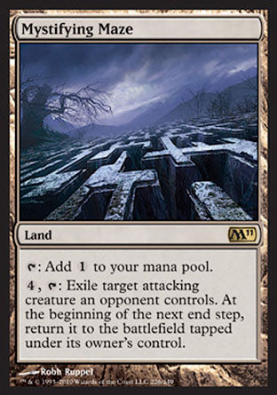 Mystifying Maze (Magic 2011 Core Set) Medium Play
