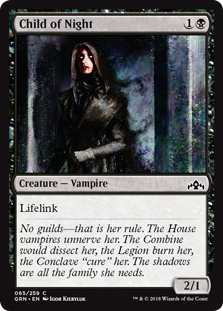 Child of Night (Guilds of Ravnica) Near Mint