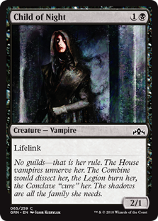 Child of Night (Guilds of Ravnica) Light Play