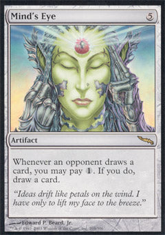 Mind's Eye (Mirrodin) Medium Play
