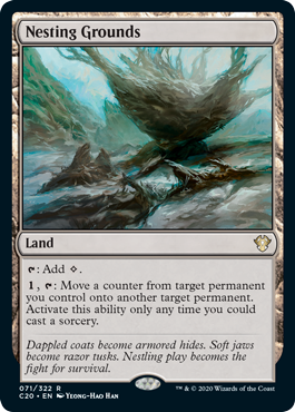 Nesting Grounds (Commander 2020 Ikoria) Near Mint