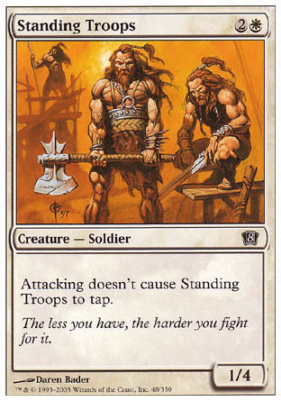 Standing Troops (8th Edition) Medium Play