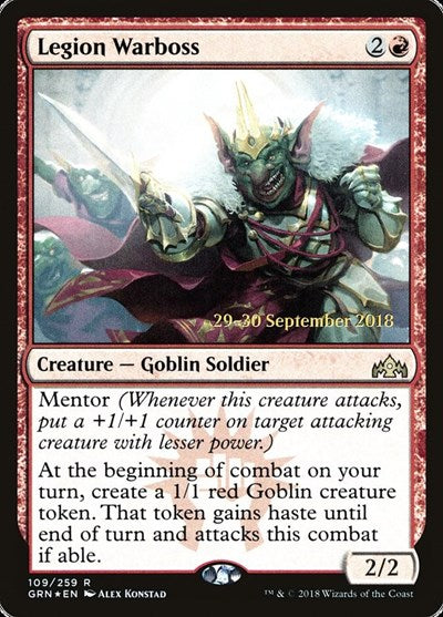 Legion Warboss (Promos: Prerelease Cards) Light Play Foil