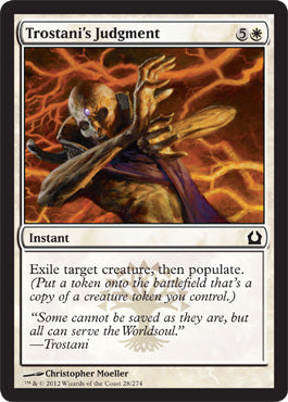 Trostani's Judgment (Return to Ravnica) Medium Play