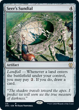 Seer's Sundial (Commander 2020 Zendikar Rising) Near Mint