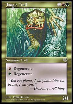 Jungle Troll (Mirage) Light Play