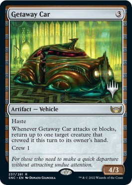 Getaway Car (Promo Pack: Streets of New Capenna) Near Mint Foil
