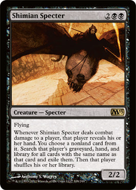Shimian Specter (Magic 2013 Core Set) Light Play Foil