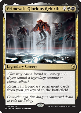 Primevals' Glorious Rebirth (Dominaria) Near Mint