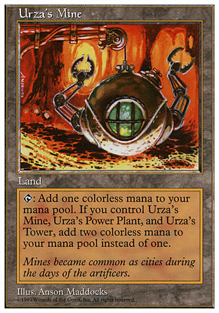 Urza's Mine (5th Edition) Medium Play