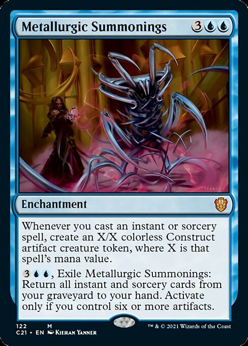 Metallurgic Summonings (Commander 2021 Strixhaven) Near Mint