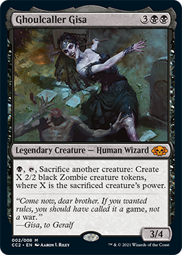 Ghoulcaller Gisa (Commander Collection: Black) Near Mint