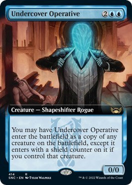 Undercover Operative (Extended Art) (Streets of New Capenna) Light Play