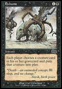 Exhume (Urza's Saga) Near Mint