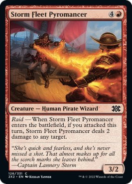 Storm Fleet Pyromancer (Double Masters 2022) Near Mint