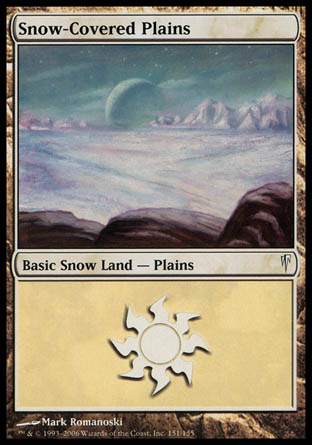 Snow-Covered Plains (Coldsnap) Medium Play