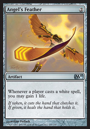 Angel's Feather (Magic 2011 Core Set) Near Mint Foil