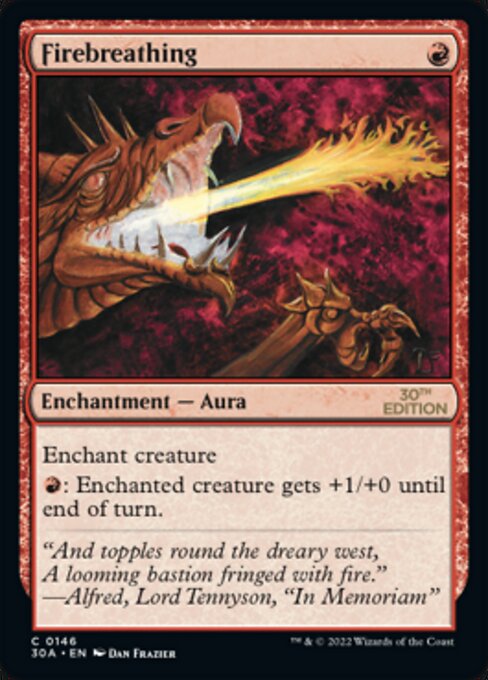 Firebreathing (30th Anniversary Edition) Near Mint