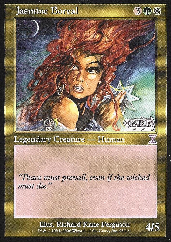 Jasmine Boreal (Time Spiral Time Shifted) Light Play