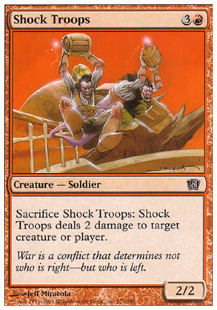 Shock Troops (8th Edition) Medium Play