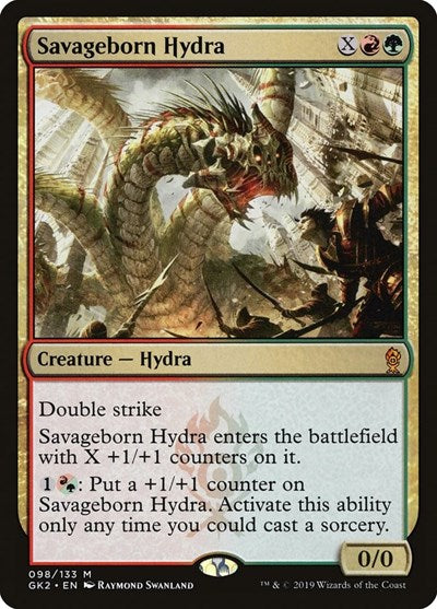 Savageborn Hydra (Ravnica Allegiance: Guild Kits) Near Mint