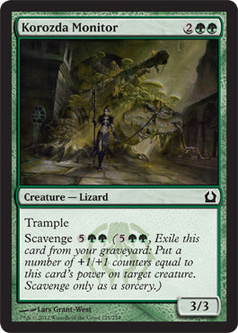 Korozda Monitor (Return to Ravnica) Medium Play