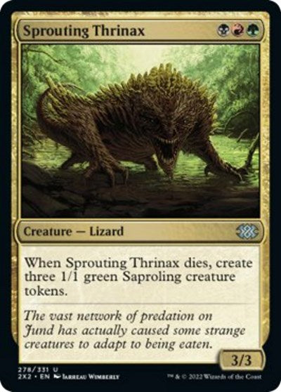 Sprouting Thrinax (Double Masters 2022) Near Mint