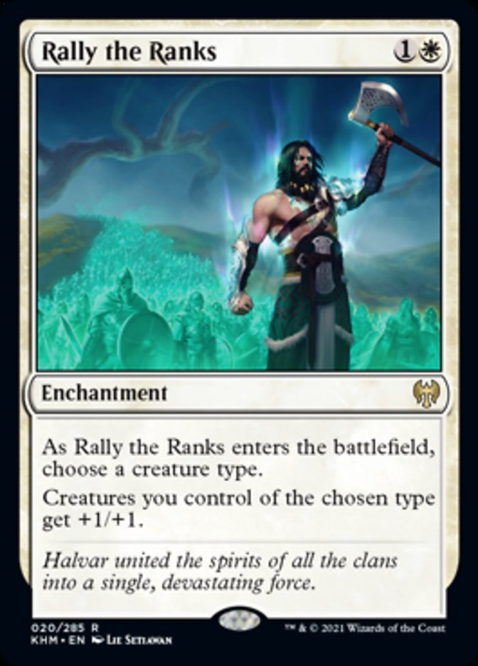 Rally the Ranks (Kaldheim) Near Mint