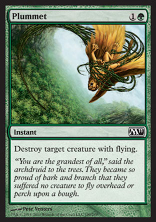 Plummet (Magic 2011 Core Set) Medium Play