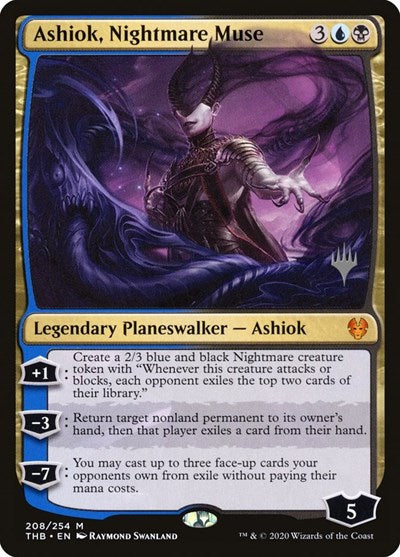 Ashiok, Nightmare Muse (Promo Pack: Theros Beyond Death) Near Mint