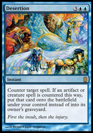 Desertion (Commander's Arsenal) Medium Play Foil