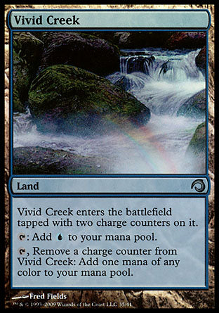 Vivid Creek (Premium Deck Series: Slivers) Light Play Foil